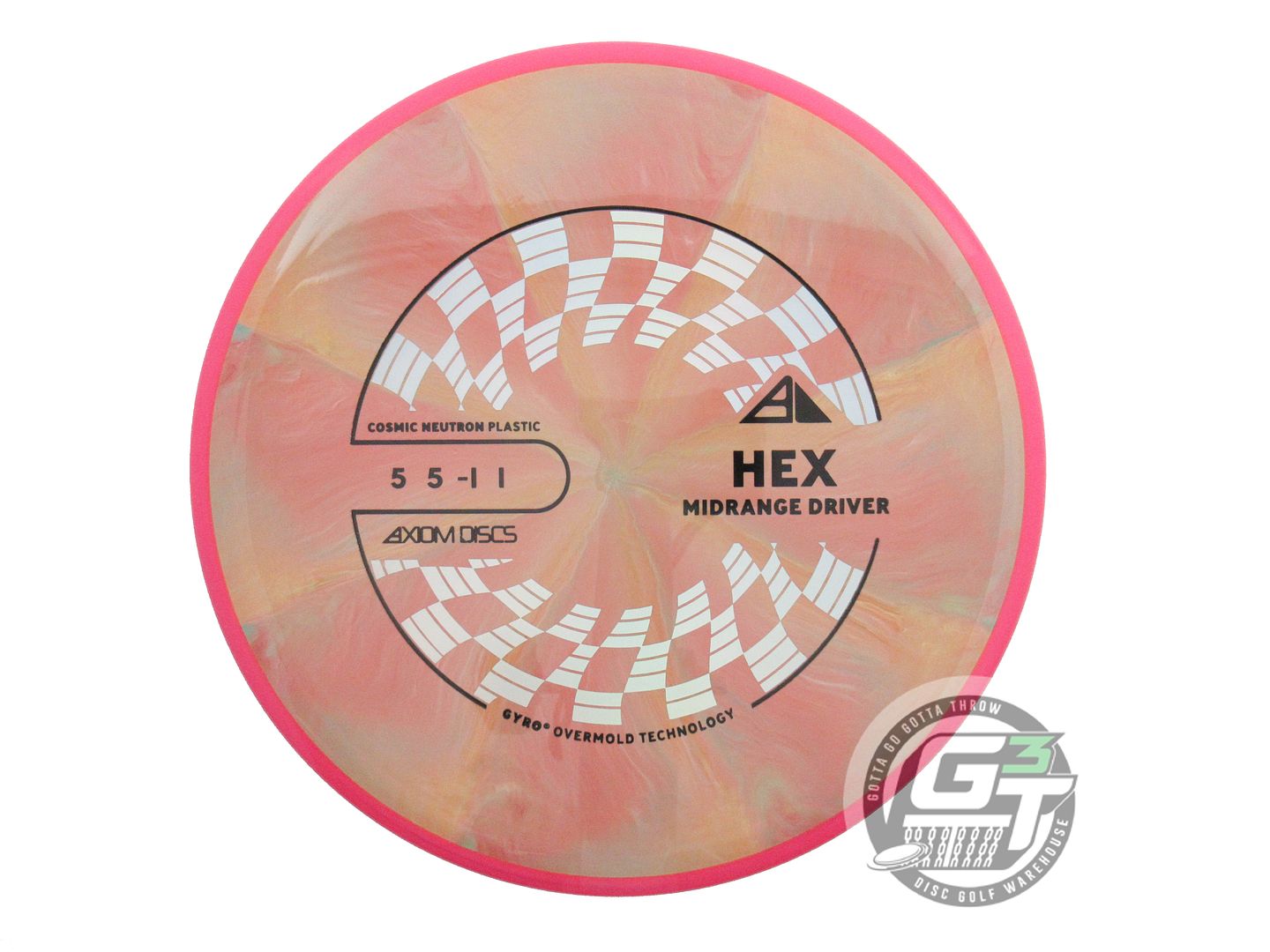 Axiom Cosmic Neutron Hex Midrange Golf Disc (Individually Listed)