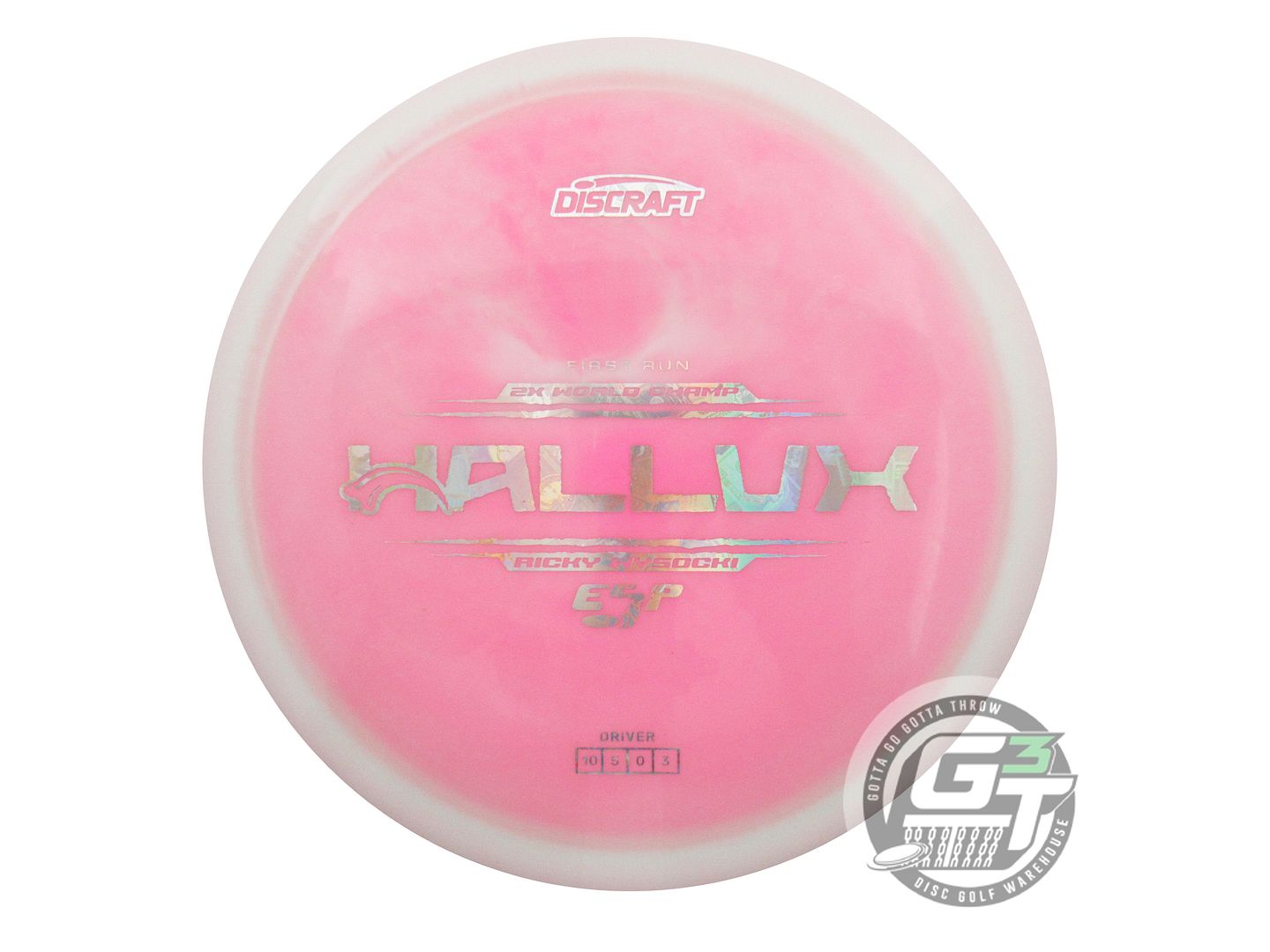 Discraft Limited Edition First Run Ricky Wysocki Signature ESP Hallux Distance Driver Golf Disc (Individually Listed)