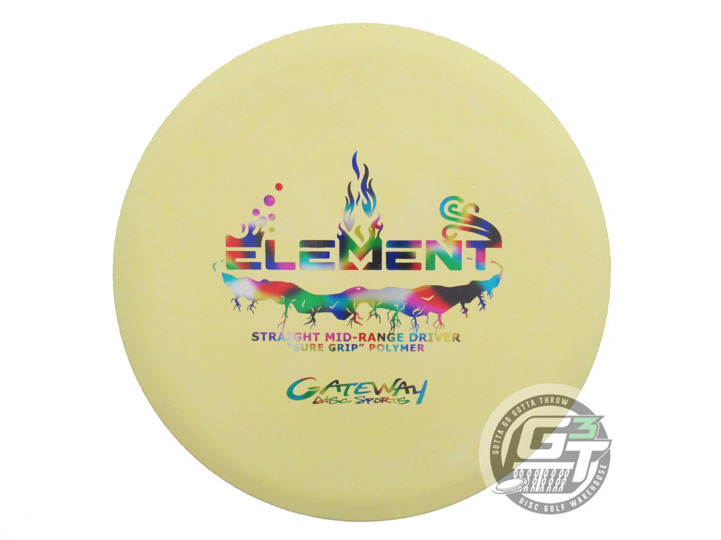 Gateway Sure Grip Element Midrange Golf Disc (Individually Listed)