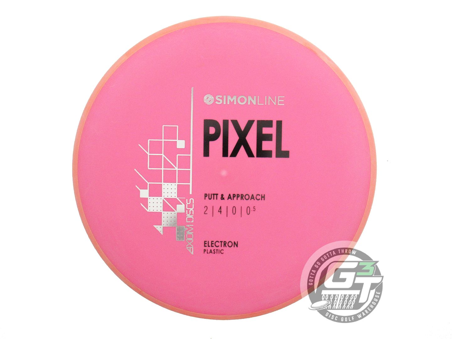 Axiom Simon Lizotte Simon Line Electron Pixel Putter Golf Disc (Individually Listed)