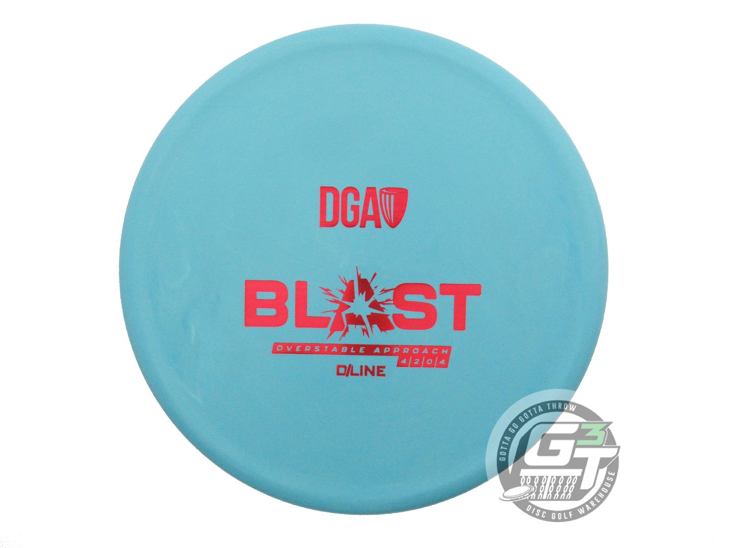 DGA D-Line Blast Putter Golf Disc (Individually Listed)