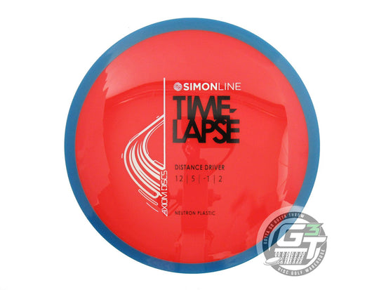 Axiom Simon Lizotte Simon Line Neutron Time-Lapse [Retool] Distance Driver Golf Disc (Individually Listed)