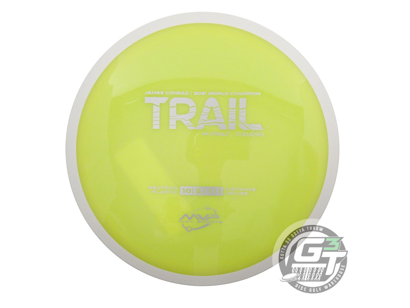 MVP Neutron Trail [James Conrad 1X] Distance Driver Golf Disc (Individually Listed)