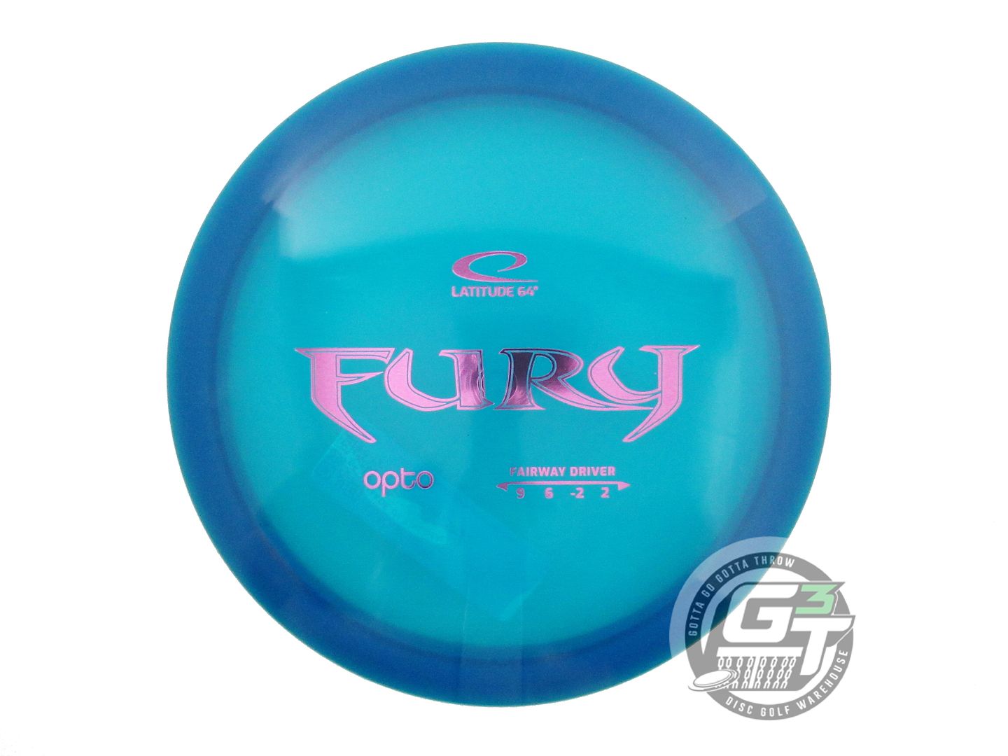 Latitude 64 Opto Line Fury Fairway Driver Golf Disc (Individually Listed)