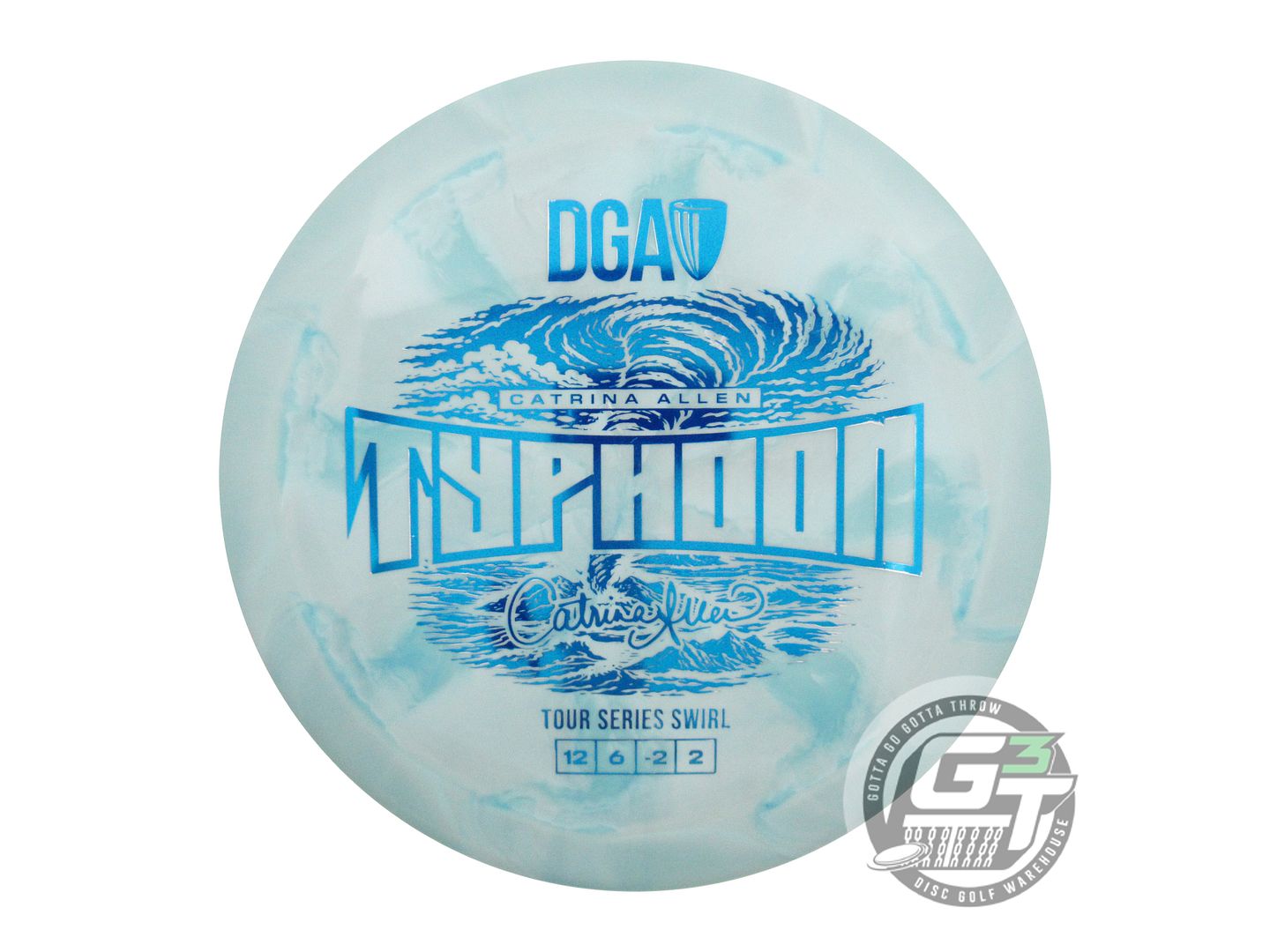 DGA Limited Edition 2026 Tour Series Catrina Allen Special Blend Typhoon Distance Driver Golf Disc (Individually Listed)