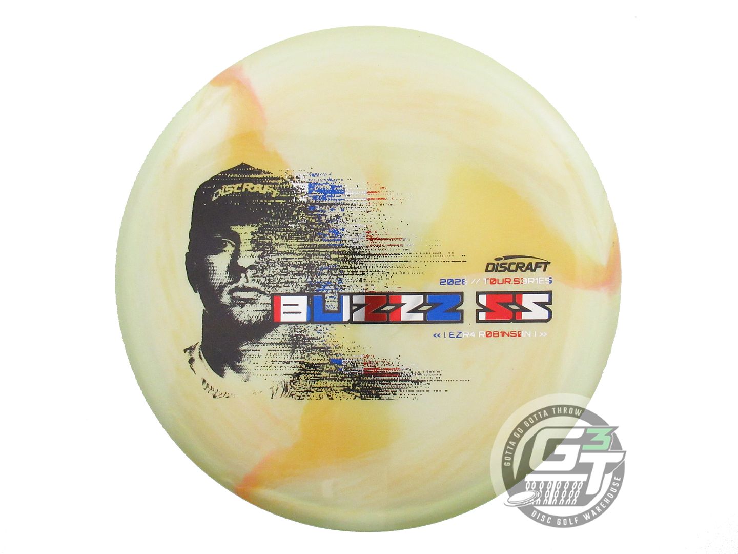 Discraft Limited Edition 2026 Tour Series Ezra Robinson Special Blend Buzzz SS Midrange Golf Disc (Individually Listed)
