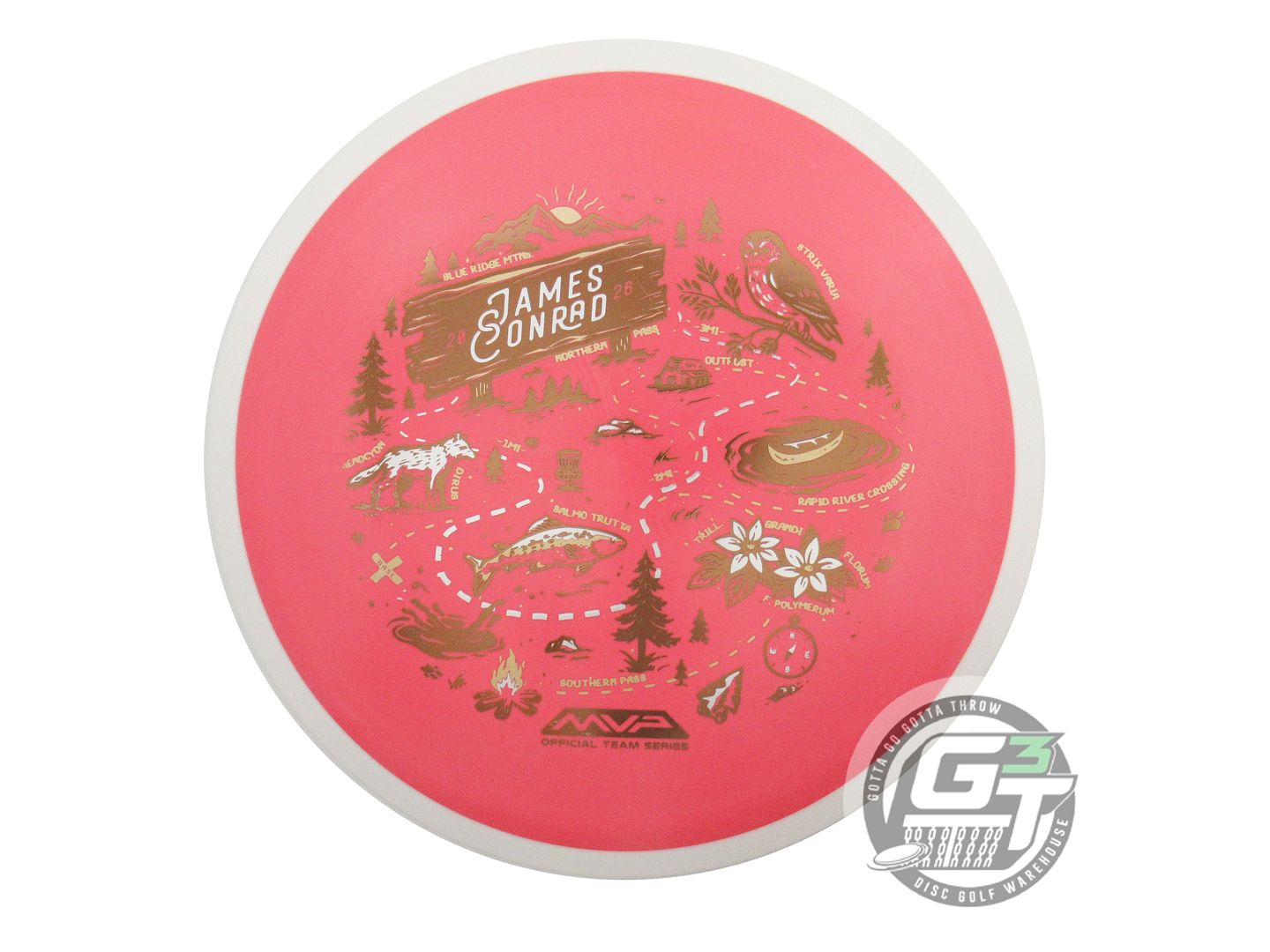MVP Limited Edition 2026 Team Series James Conrad Fission Trail Distance Driver Golf Disc (Individually Listed)