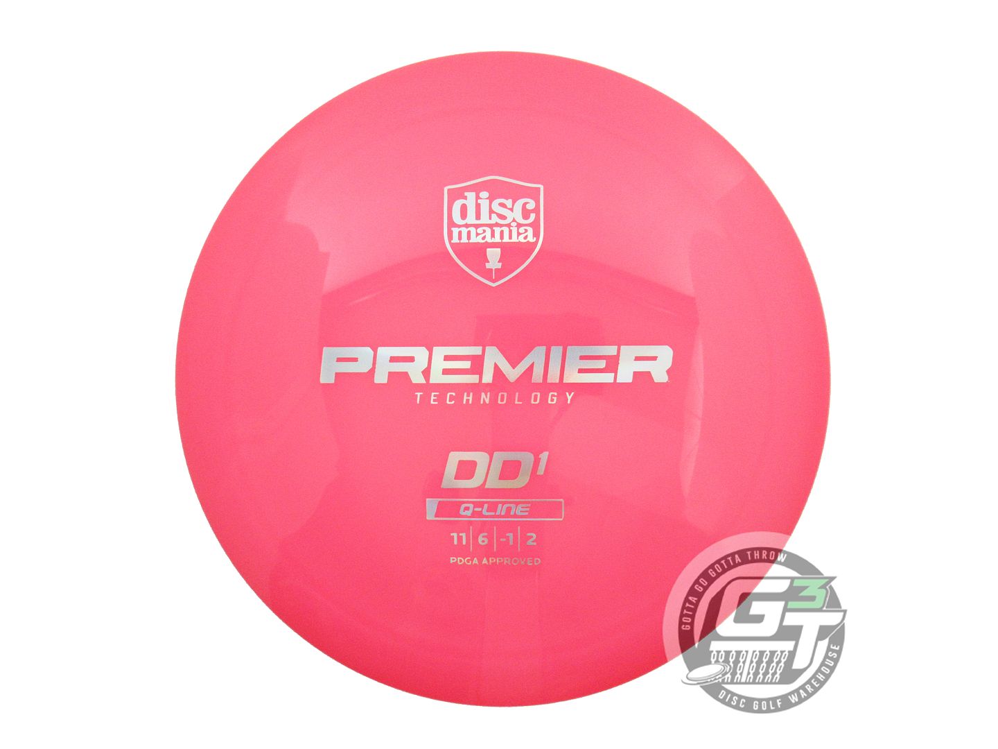 Discmania Premier Q-Line DD1 Distance Driver Golf Disc (Individually Listed)