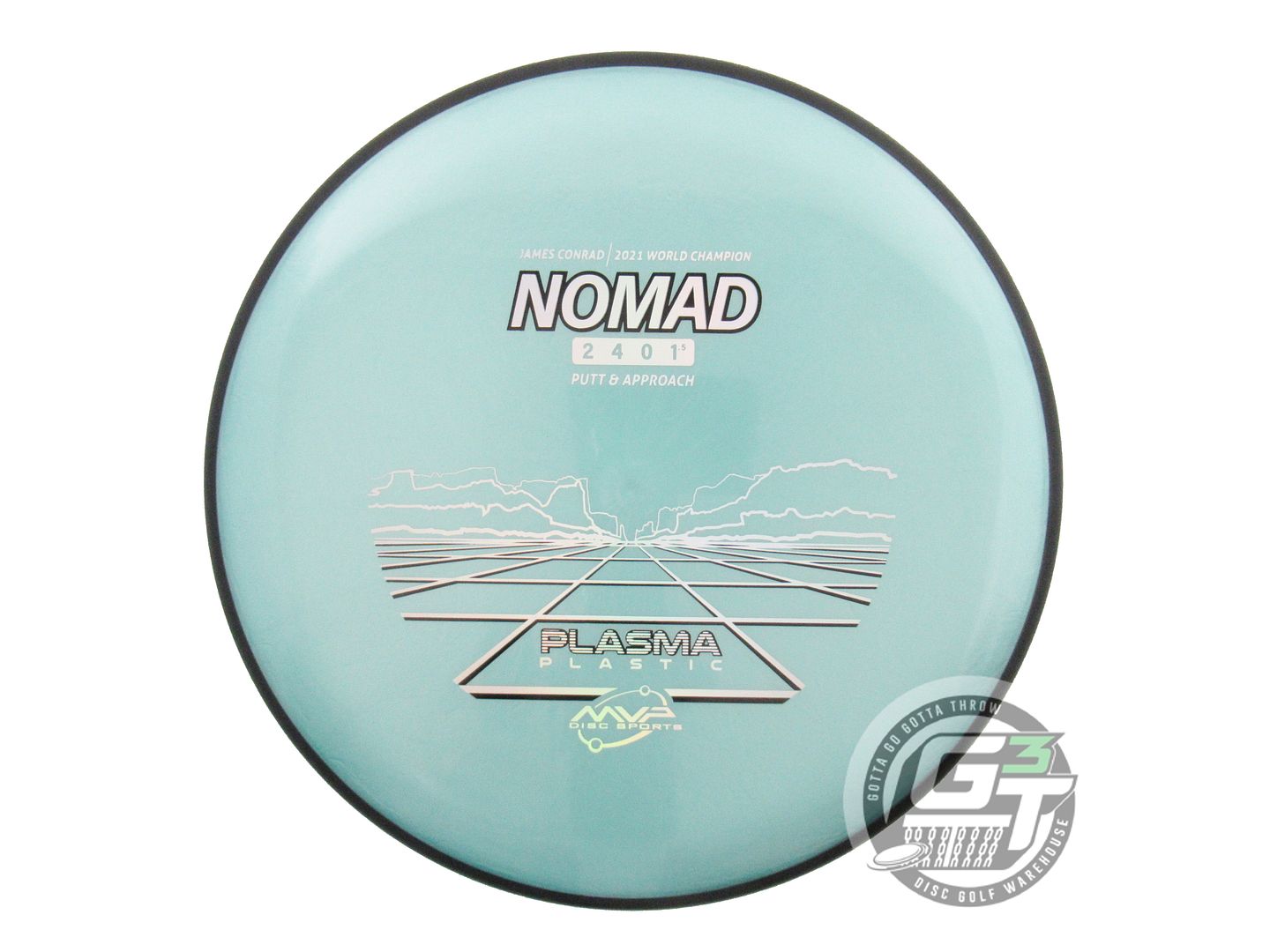 MVP Plasma Nomad [James Conrad 1X] Putter Golf Disc (Individually Listed)