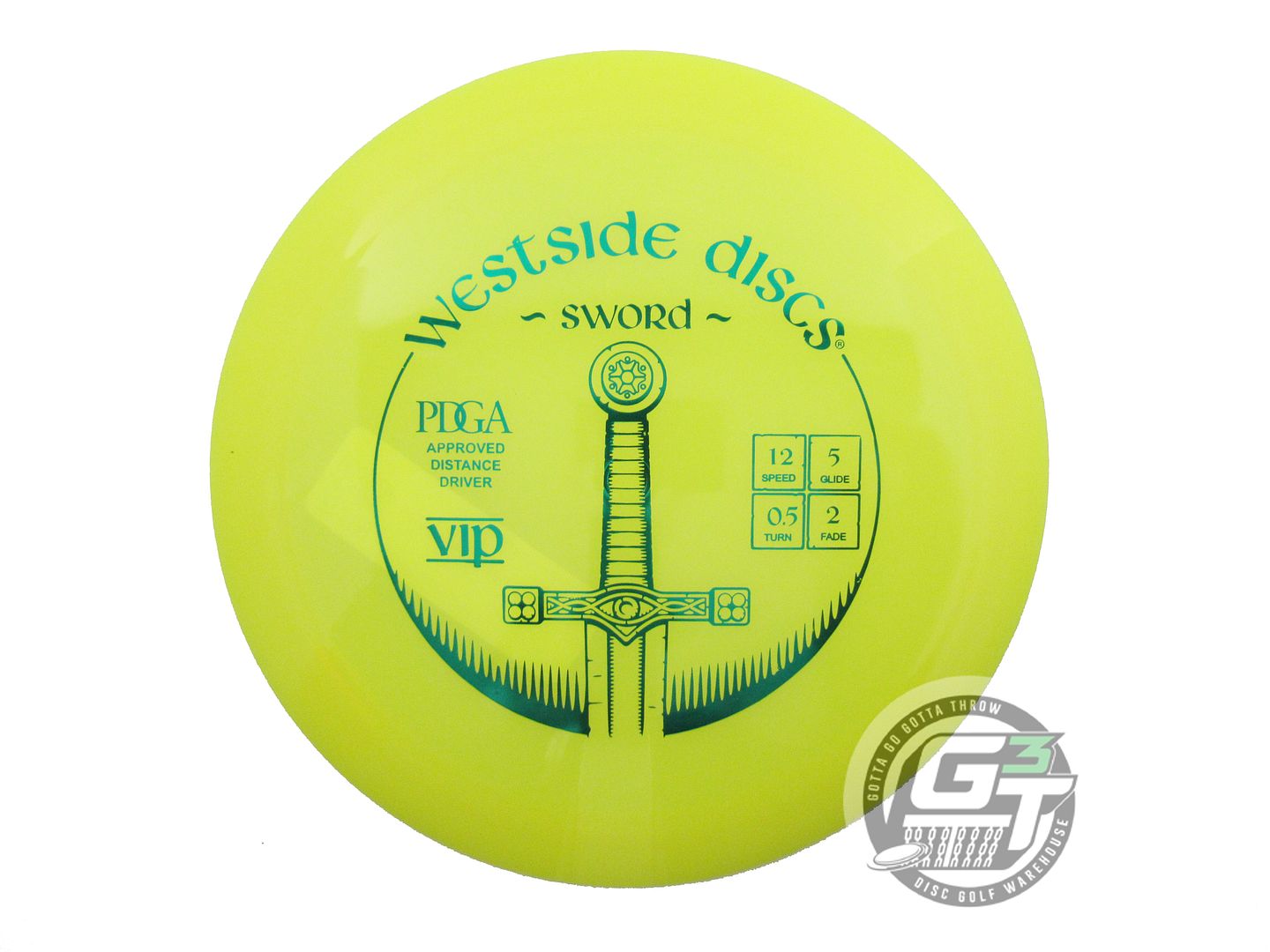 Westside VIP Sword Distance Driver Golf Disc (Individually Listed)