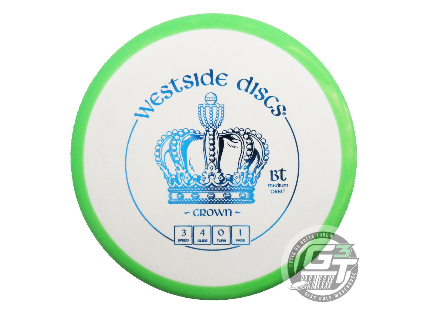 Westside BT Medium Orbit Crown Putter Golf Disc (Individually Listed)