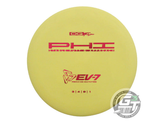 EV-7 OG Firm Phi Putter Golf Disc (Individually Listed)