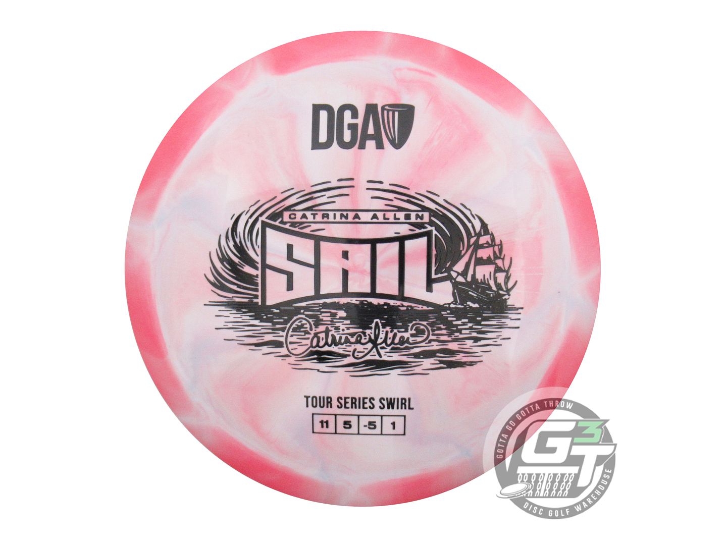 DGA Limited Edition 2026 Tour Series Catrina Allen Special Blend Sail Distance Driver Golf Disc (Individually Listed)
