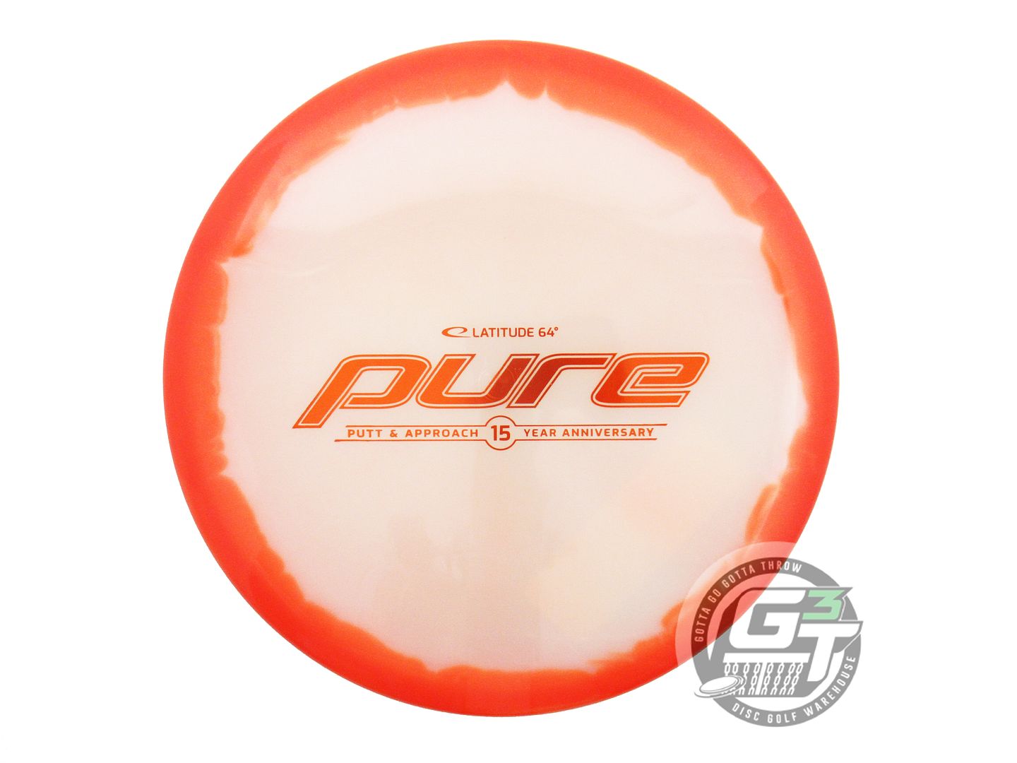 Latitude 64 Limited Edition 15th Anniversary Opto Ice Orbit Pure Putter Golf Disc (Individually Listed)