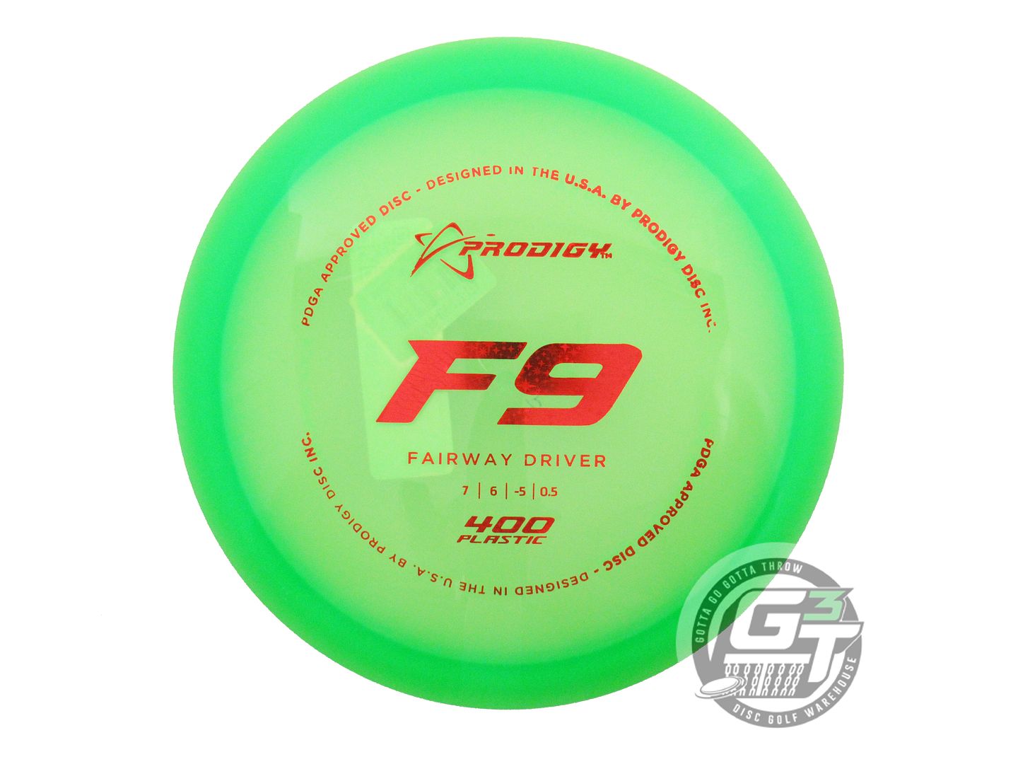 Prodigy 400 Series F9 Fairway Driver Golf Disc (Individually Listed)