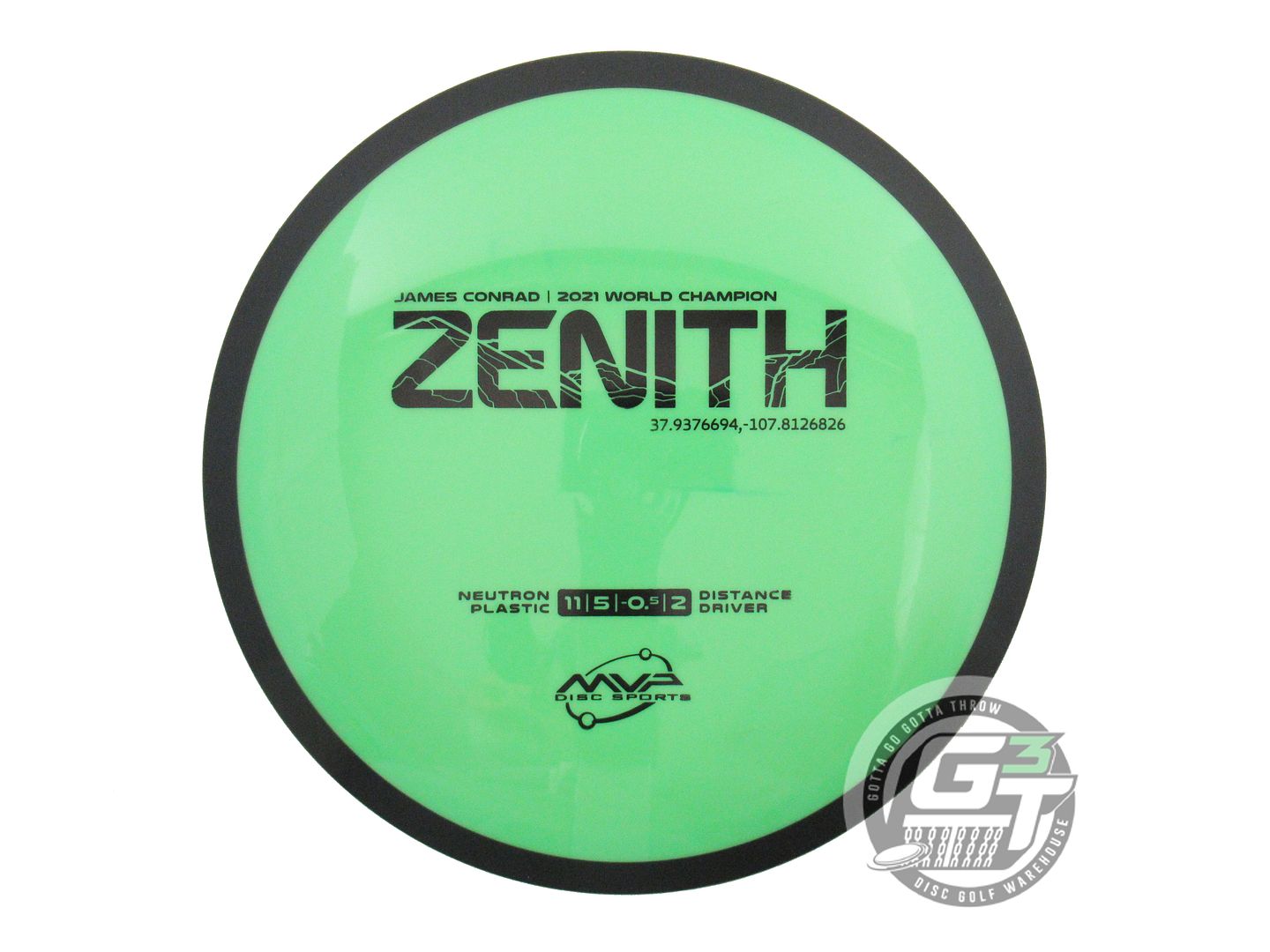 MVP Neutron Zenith [James Conrad 1X] Distance Driver Golf Disc (Individually Listed)