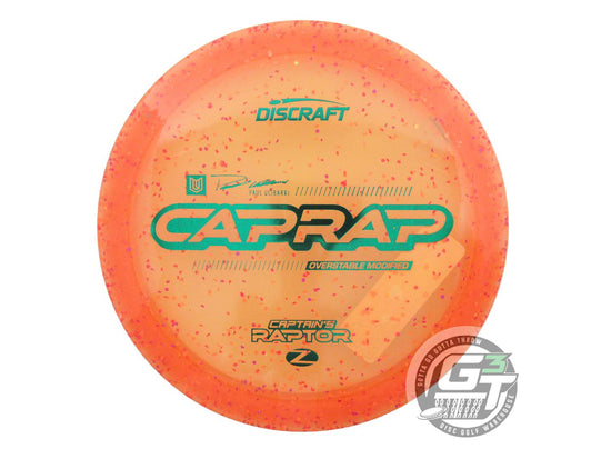 Discraft Limited Edition 2026 Paul Ulibarri Confetti Elite Z Captain's Raptor Fairway Driver Golf Disc (Individually Listed)