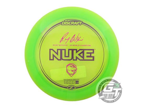 Discraft Elite Z Nuke [Ricky Wysocki 2X] Distance Driver Golf Disc (Individually Listed)