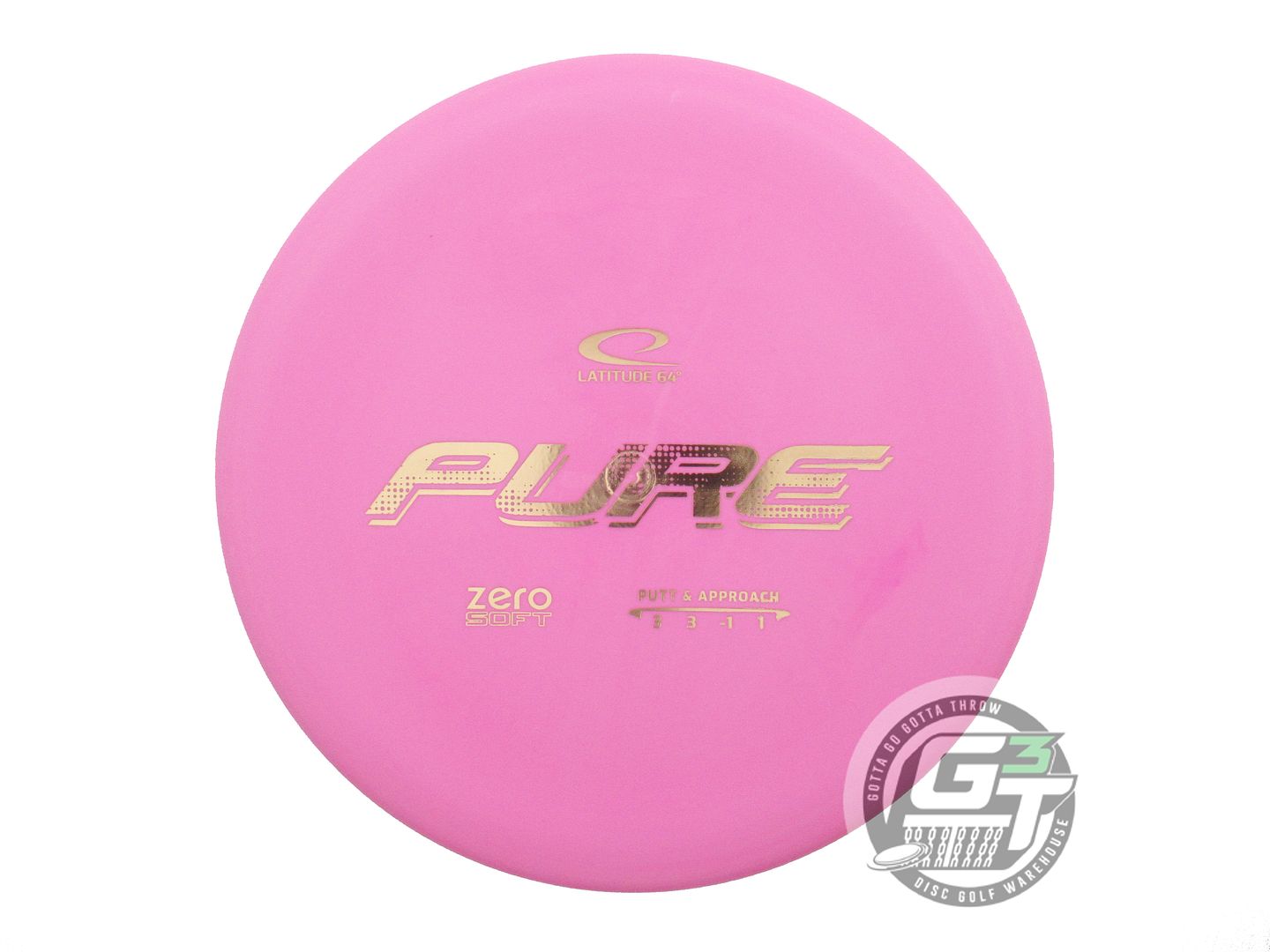 Latitude 64 Zero Line Soft Pure Putter Golf Disc (Individually Listed)