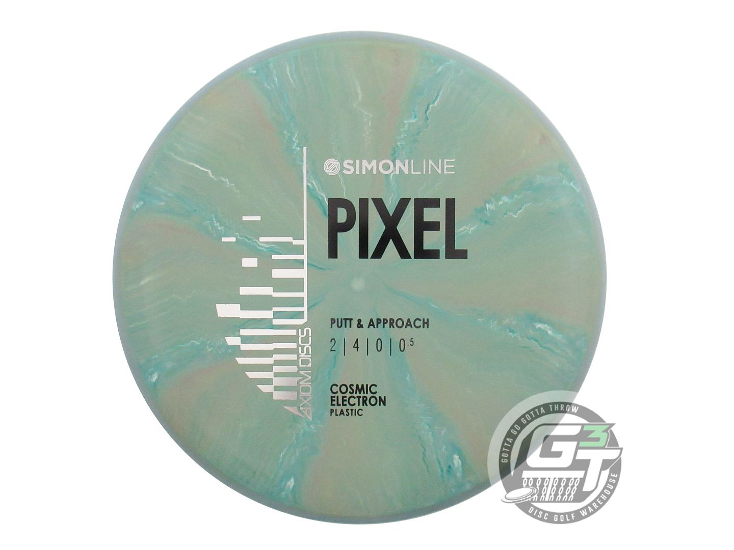 Axiom Simon Line Cosmic Electron Pixel [Simon Lizotte] Putter Golf Disc (Individually Listed)