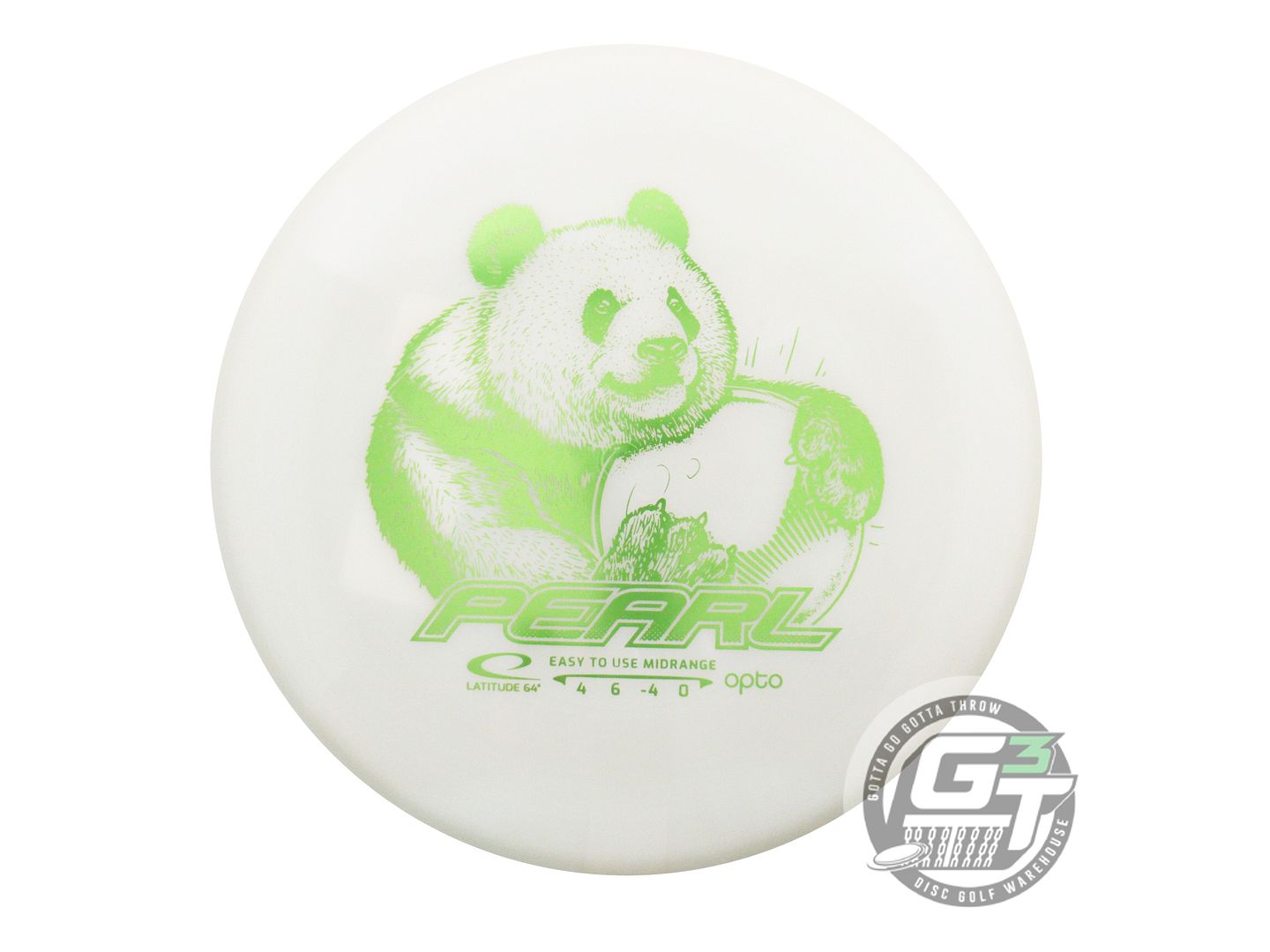 Latitude 64 Opto Line Pearl Midrange Golf Disc (Individually Listed)