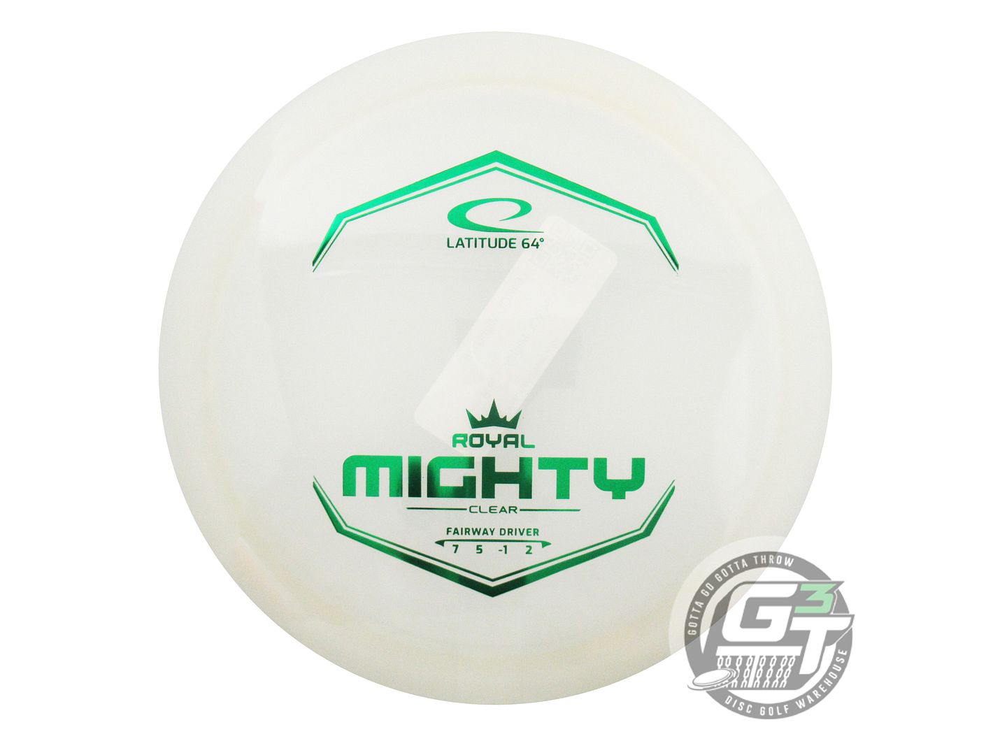 Latitude 64 Royal Clear Mighty Fairway Driver Golf Disc (Individually Listed)