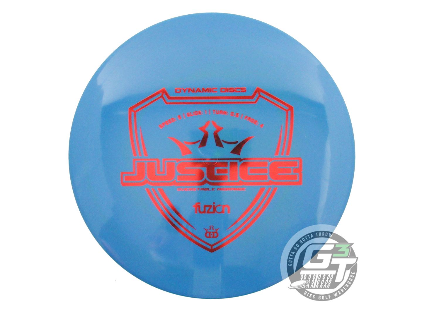 Dynamic Discs Fuzion Justice Midrange Golf Disc (Individually Listed)