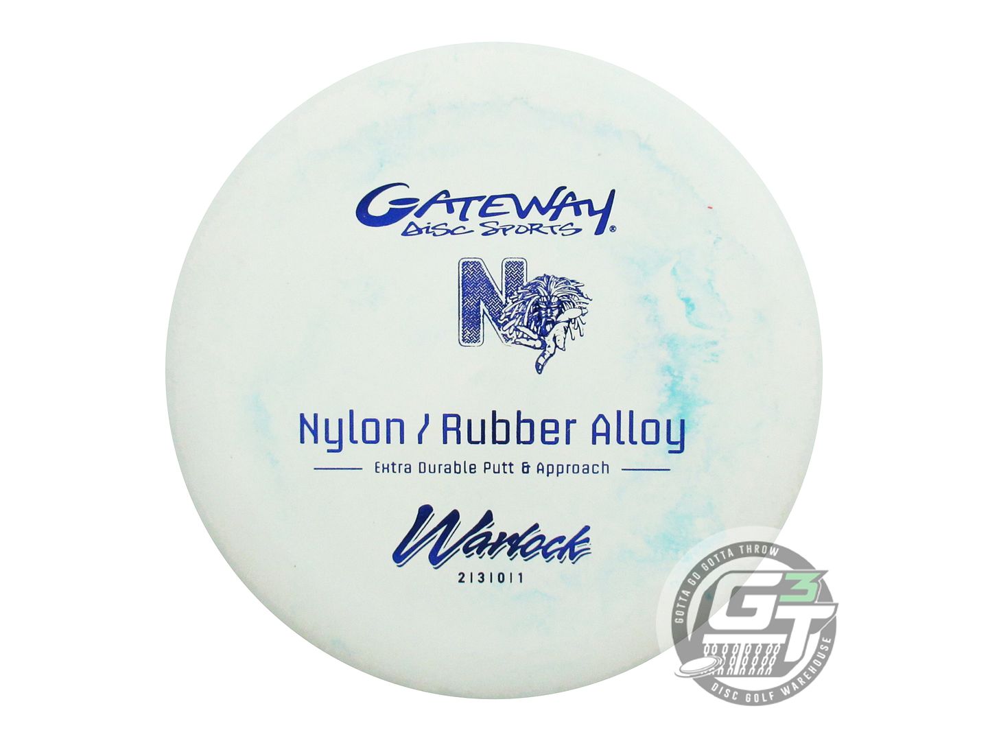 Gateway Nylon Rubber Alloy Warlock Putter Golf Disc (Individually Listed)