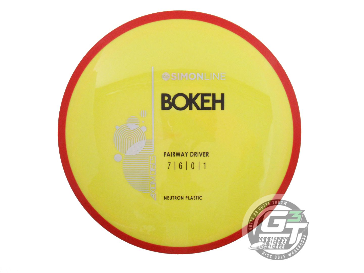 Axiom Simon Line Neutron Bokeh [Simon Lizotte] Fairway Driver Golf Disc (Individually Listed)