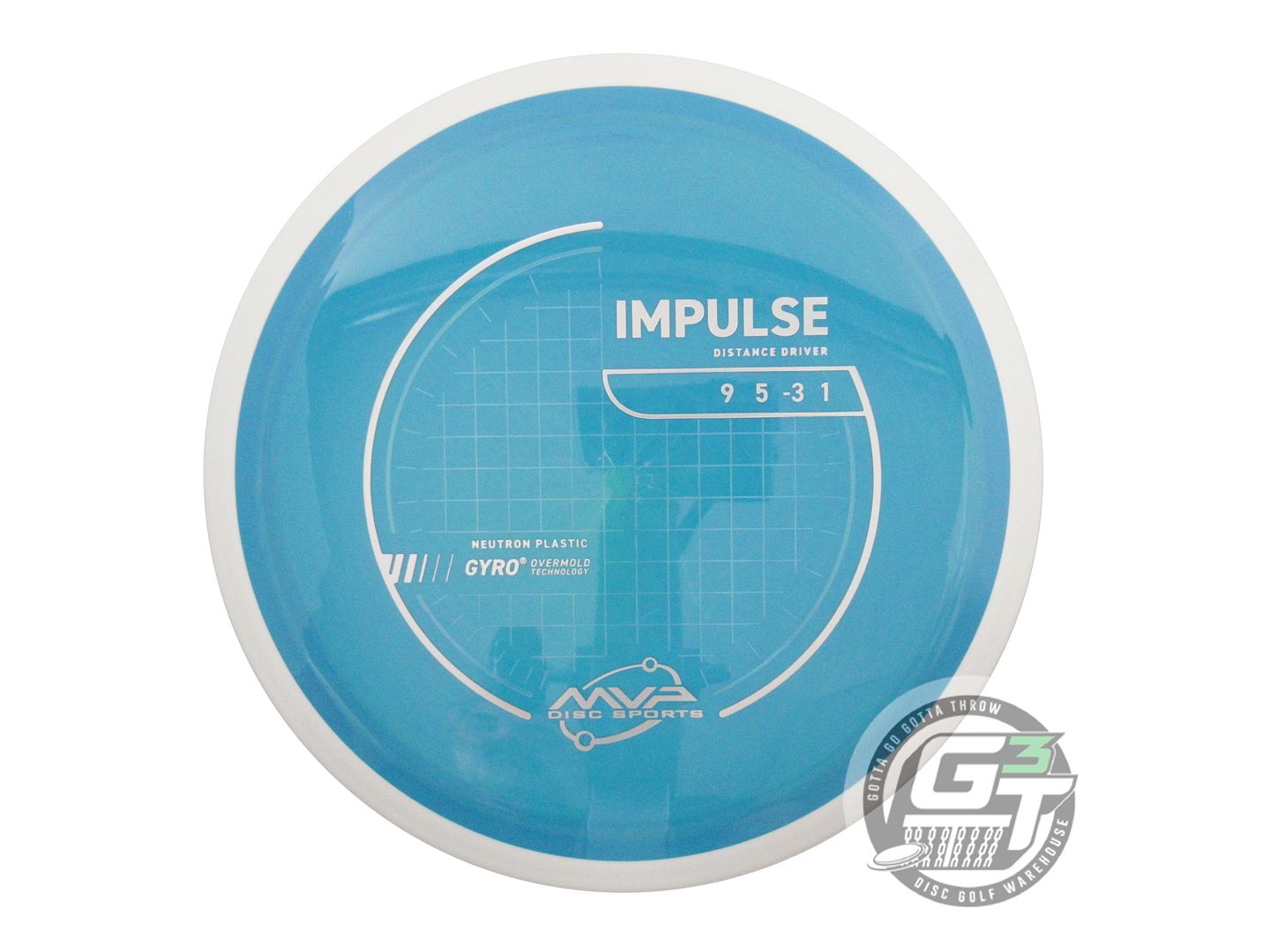 MVP Neutron Impulse Distance Driver Golf Disc (Individually Listed)