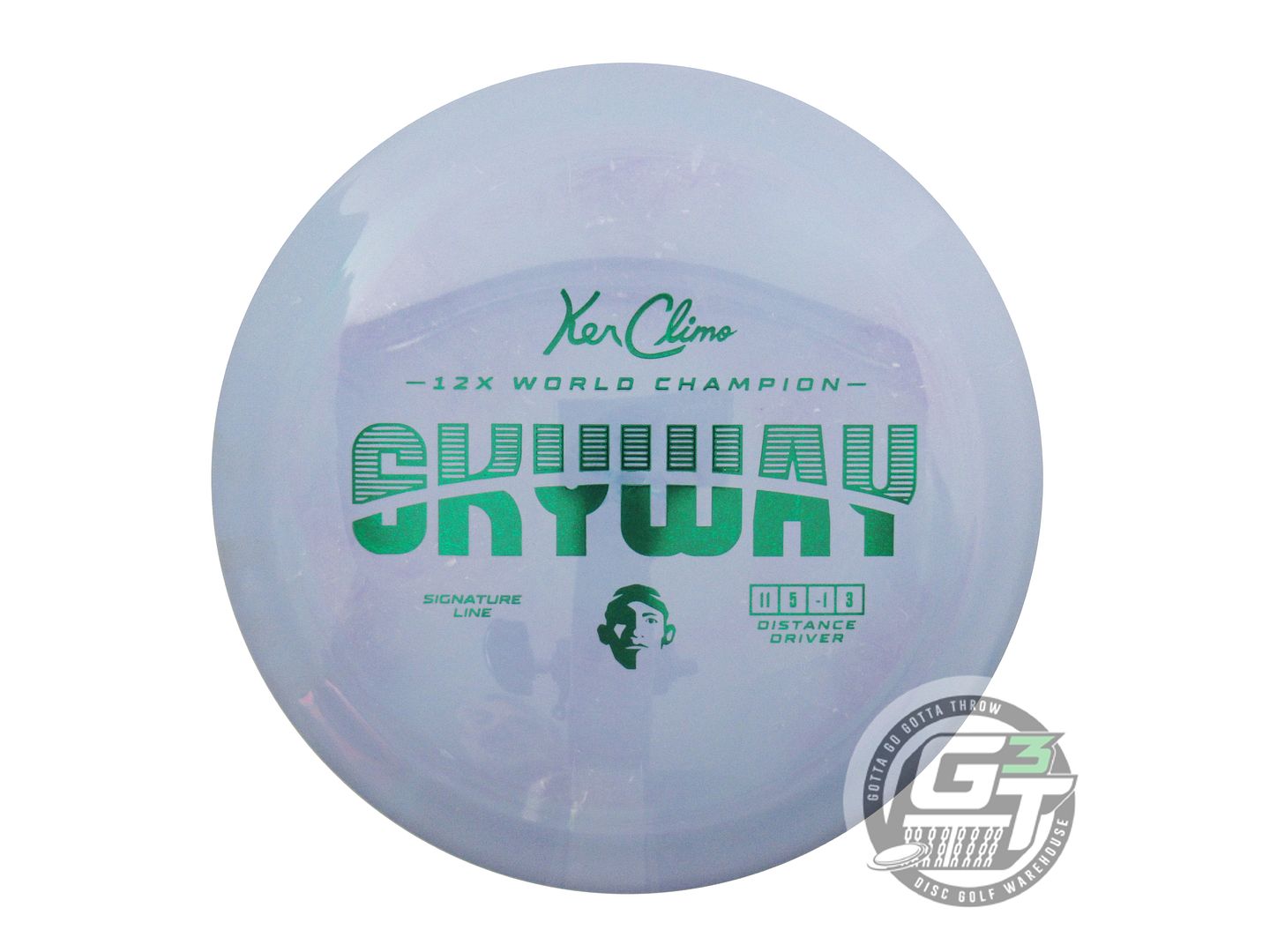 Climo Signature Line Skyway Distance Driver Golf Disc (Individually Listed)