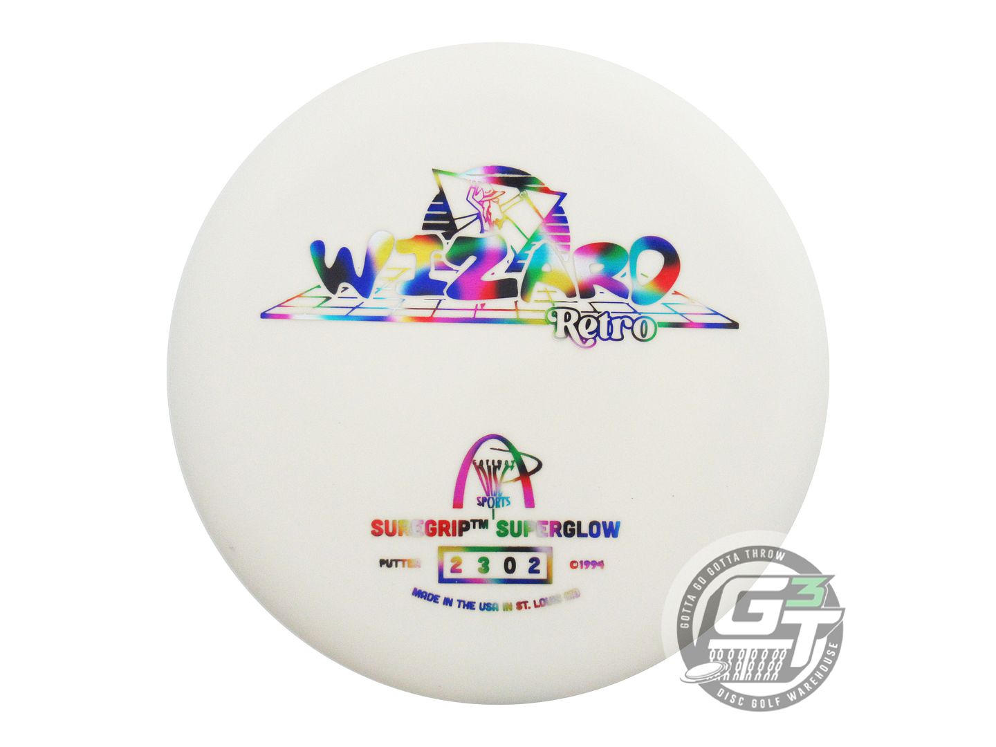 Gateway Super Glow Super Soft Retro Wizard Putter Golf Disc (Individually Listed)
