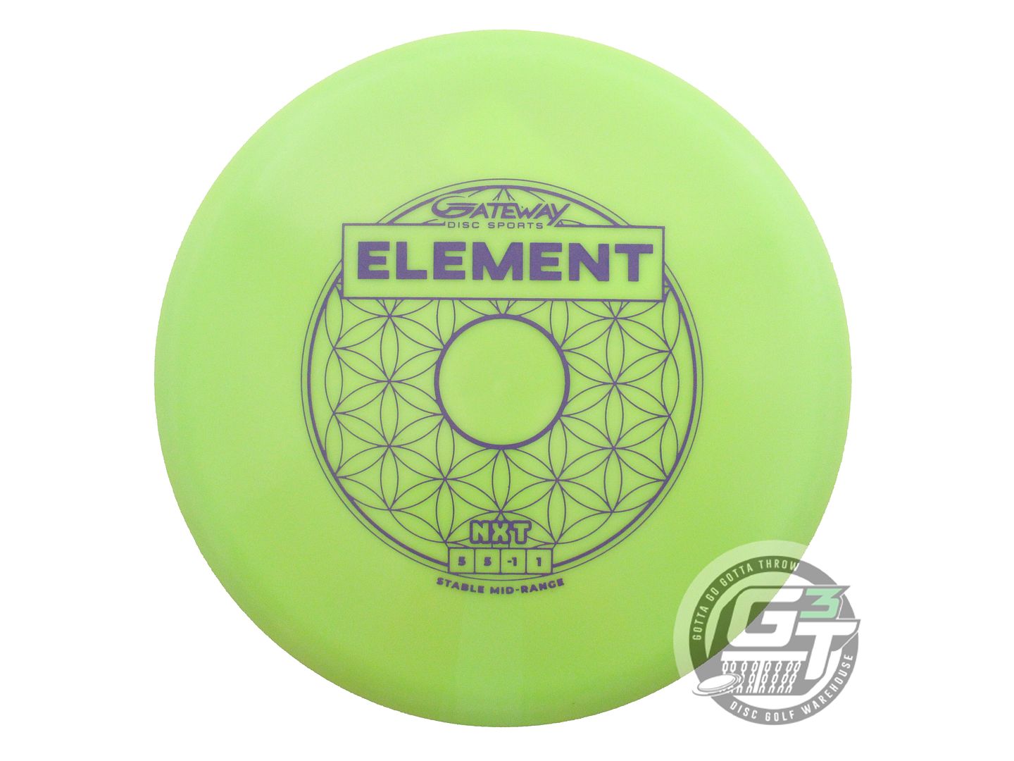Gateway NXT Element Midrange Golf Disc (Individually Listed)