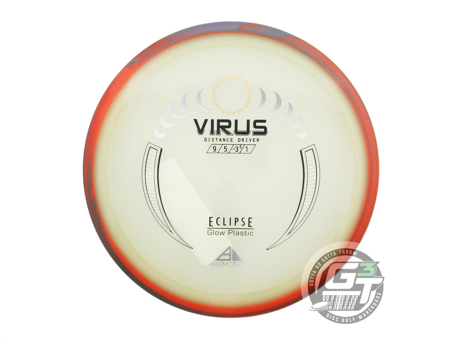 Axiom Eclipse 2.0 Glow Proton Virus Distance Driver Golf Disc (Individually Listed)