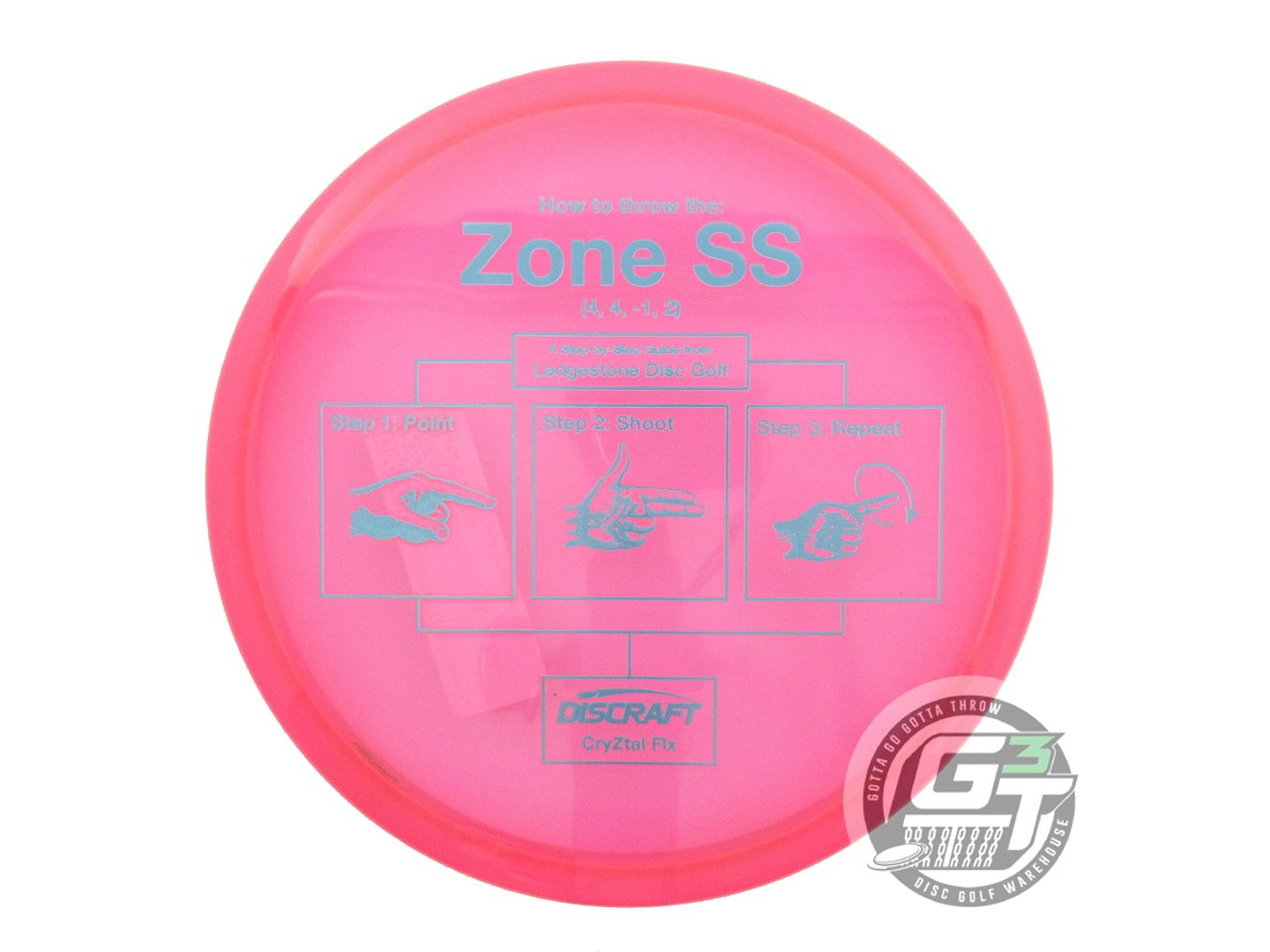 Discraft Limited Edition 2026 Ledgestone Open CryZtal Z FLX Zone SS Putter Golf Disc (Individually Listed)
