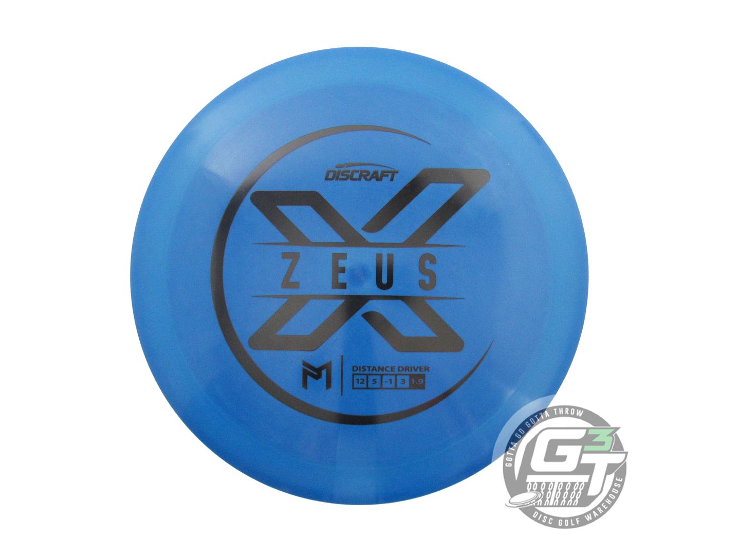 Discraft Paul McBeth Signature Elite X Zeus Distance Driver Golf Disc (Individually Listed)