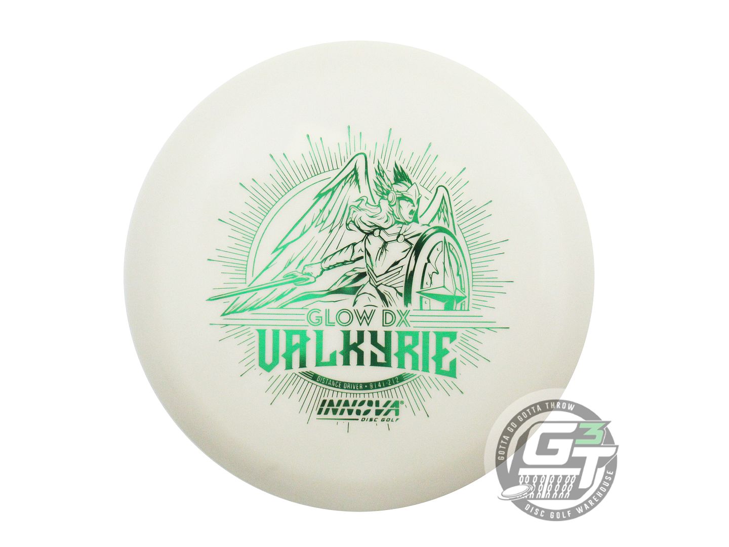 Innova Glow DX Valkyrie Distance Driver Golf Disc (Individually Listed)