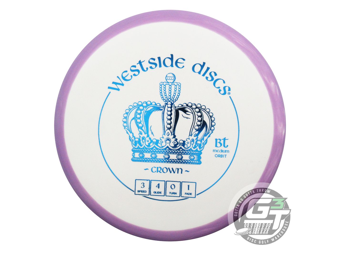 Westside BT Medium Orbit Crown Putter Golf Disc (Individually Listed)