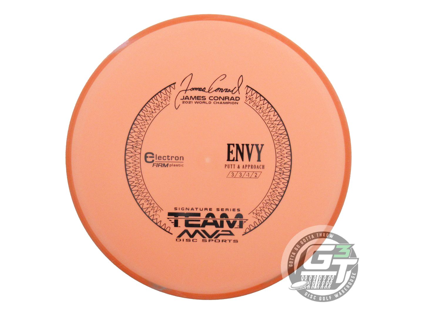 Axiom Electron Firm Envy [James Conrad 1X] Putter Golf Disc (Individually Listed)
