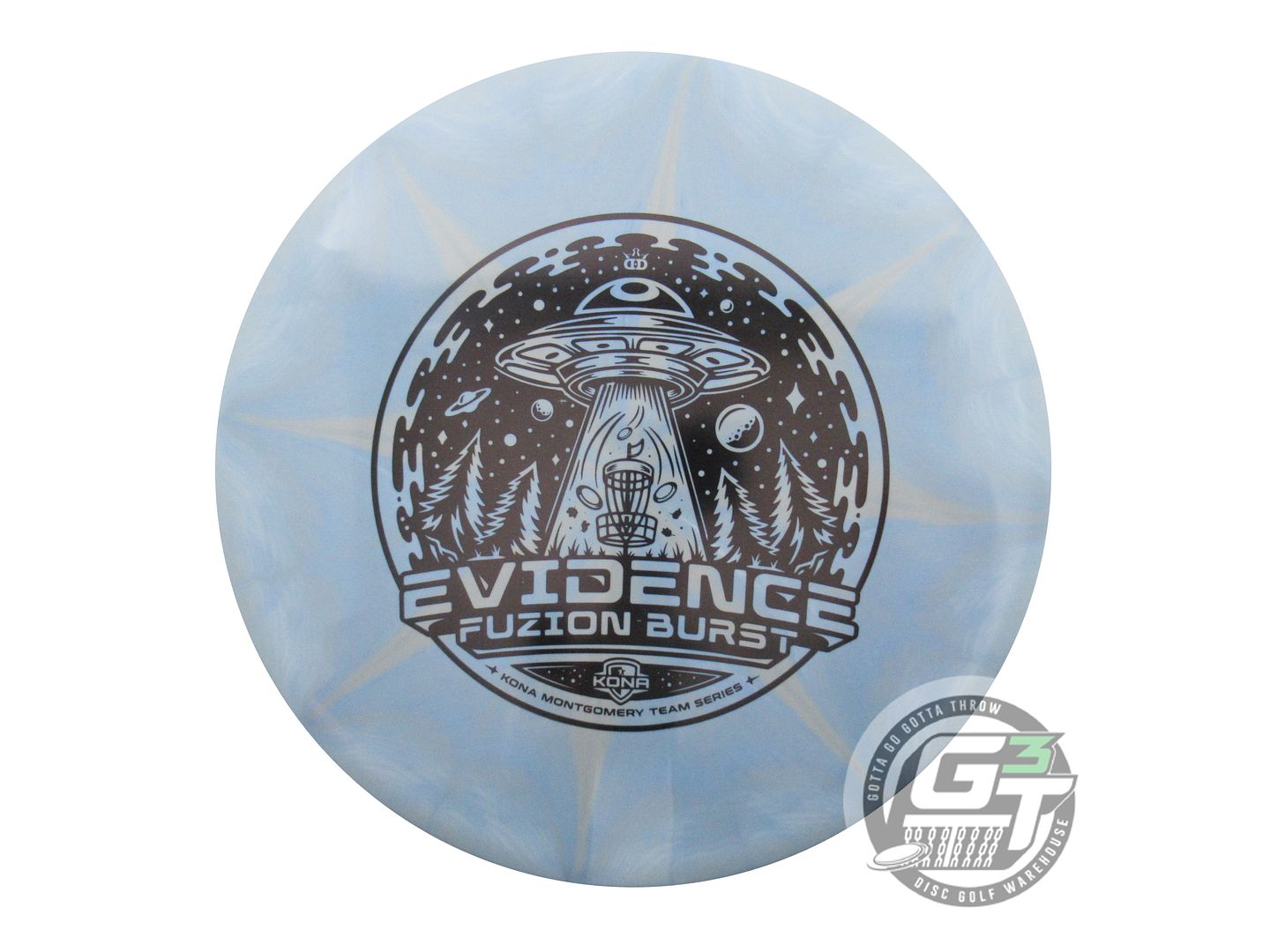 Dynamic Discs Limited Edition 2023 Team Series Kona Montgomery Fuzion Burst Evidence Midrange Golf Disc (Individually Listed)