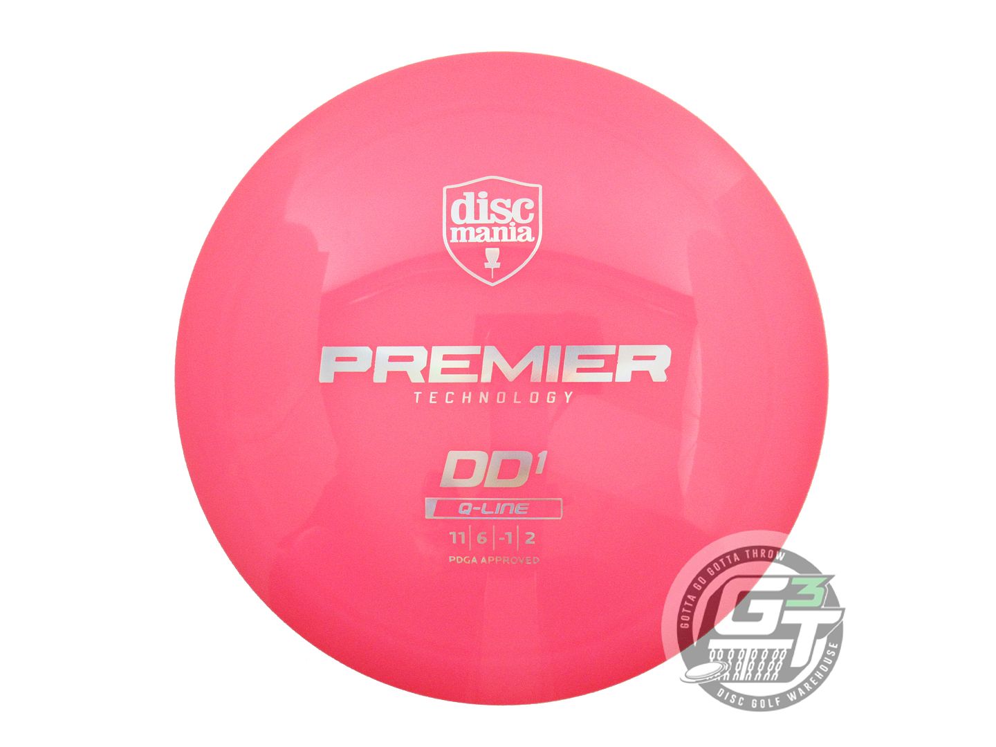 Discmania Premier Q-Line DD1 Distance Driver Golf Disc (Individually Listed)