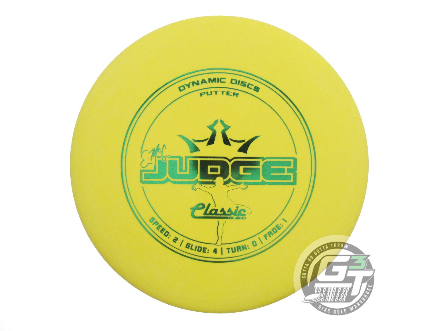 Dynamic Discs Classic Blend EMAC Judge Putter Golf Disc (Individually Listed)
