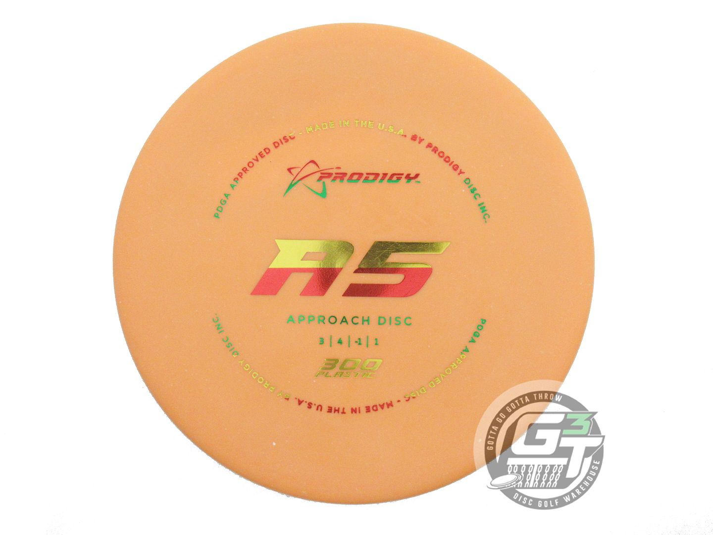 Prodigy 300 Series A5 Approach Midrange Golf Disc (Individually Listed)