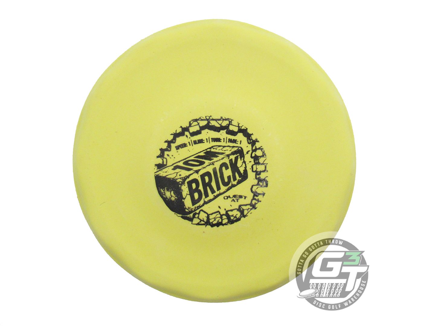 Quest AT Sure Grip 10M Brick Putter Golf Disc (Individually Listed)