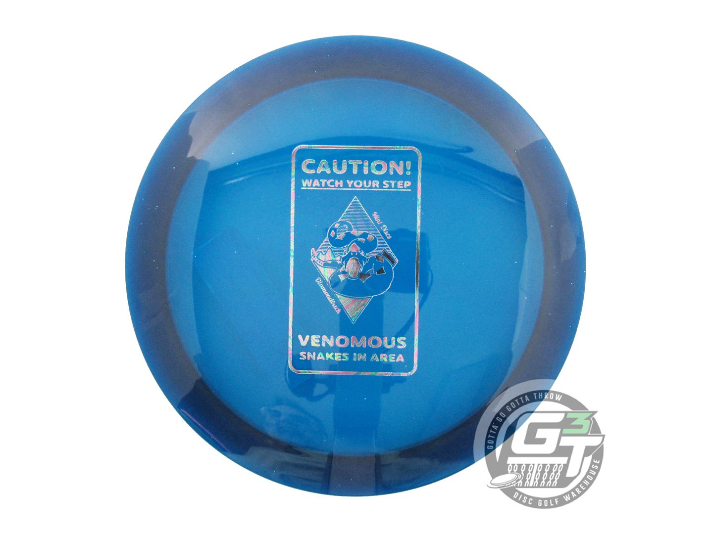 Mint Discs Limited Edition Caution Snakes Stamp Eternal Diamondback Fairway Driver Golf Disc (Individually Listed)