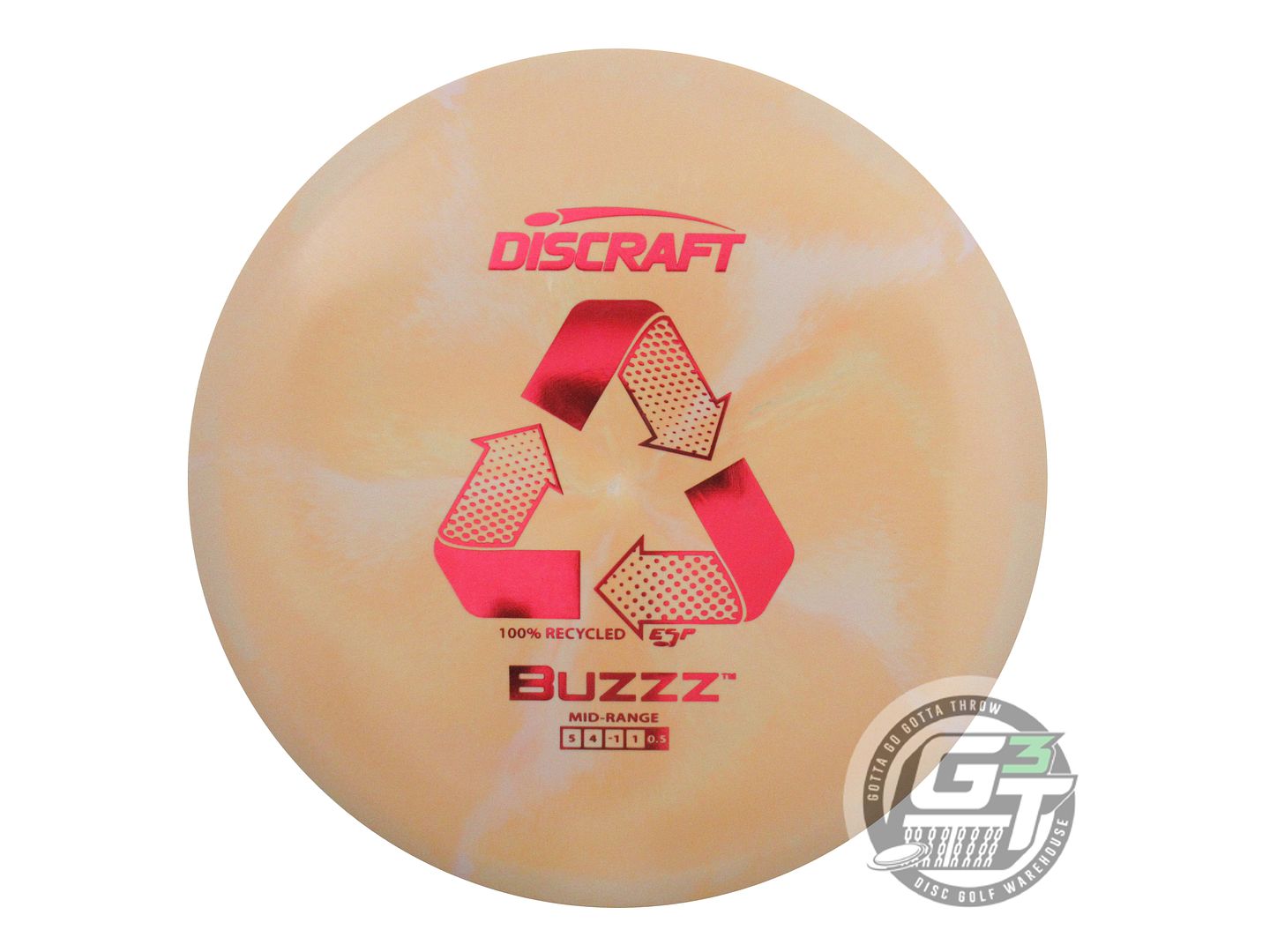 Discraft Recycled ESP Buzzz Midrange Golf Disc (Individually Listed)