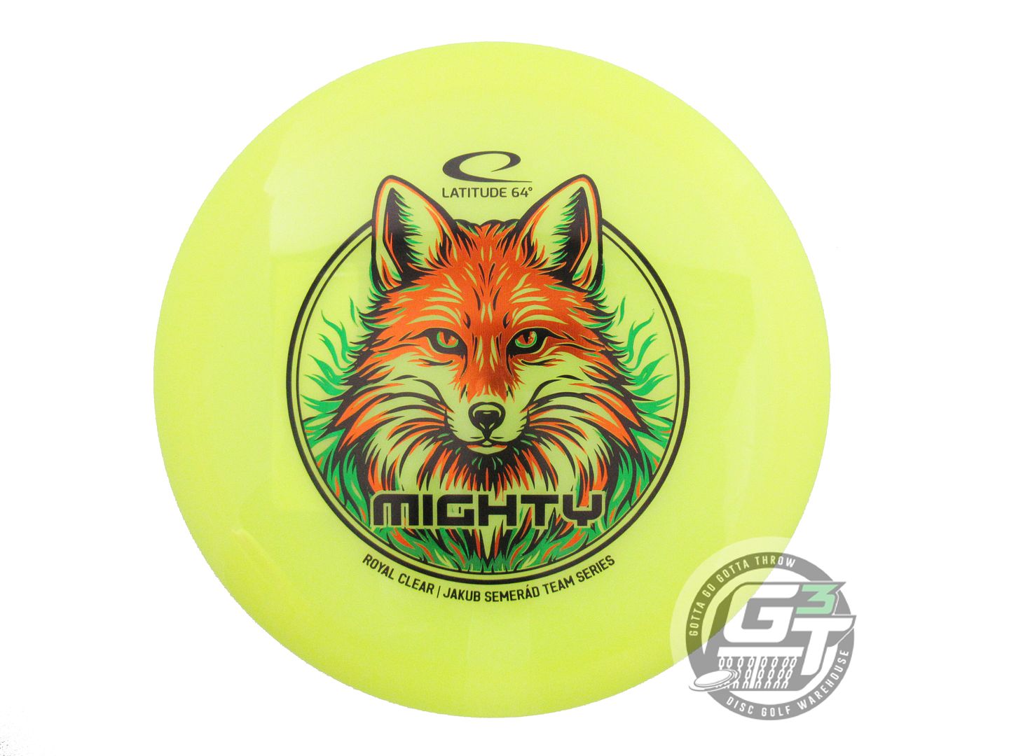 Latitude 64 Limited Edition 2026 Team Series Jakub Semerad Royal Clear Mighty Fairway Driver Golf Disc (Individually Listed)