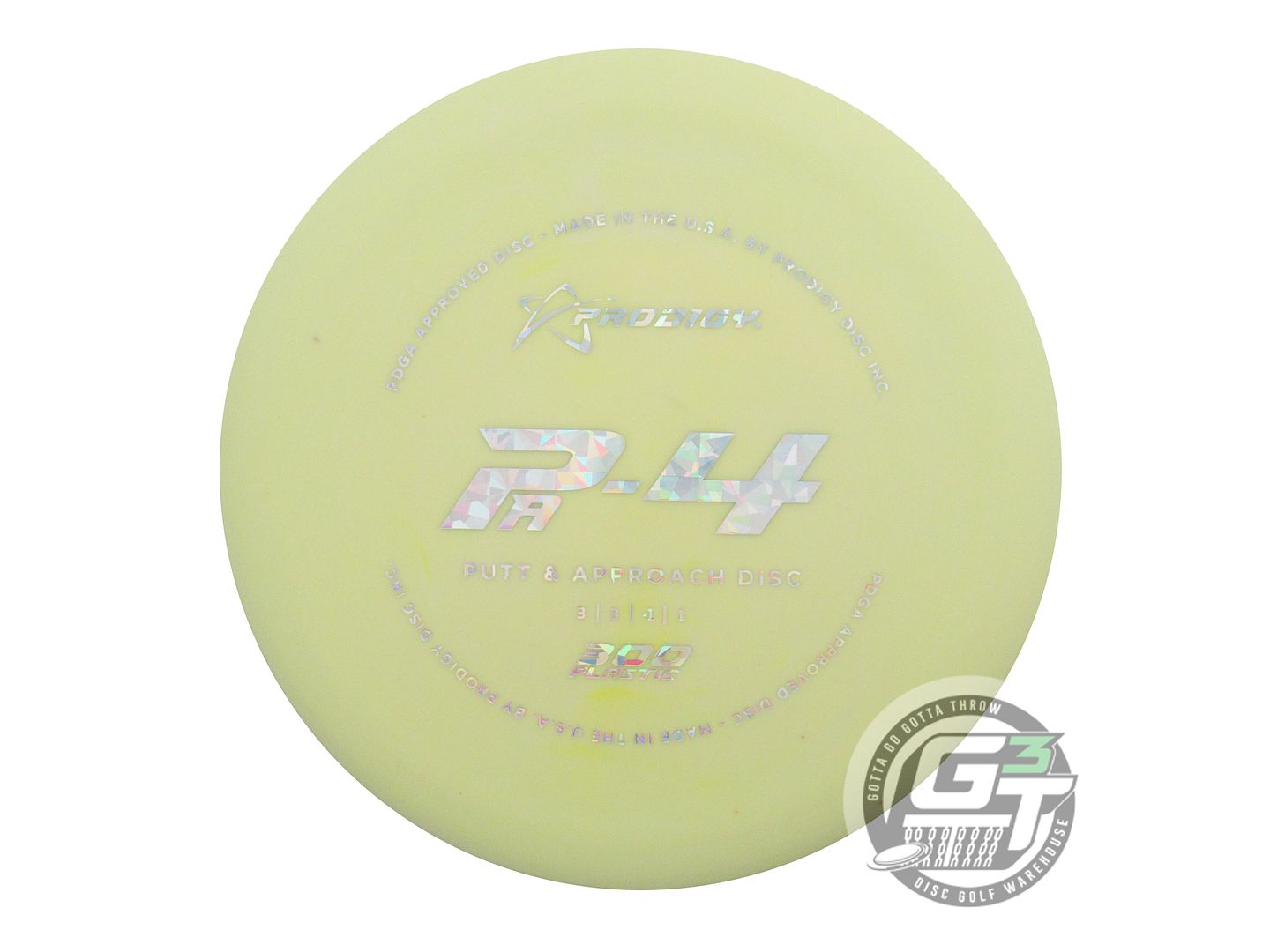 Prodigy 300 Series PA4 Putter Golf Disc (Individually Listed)