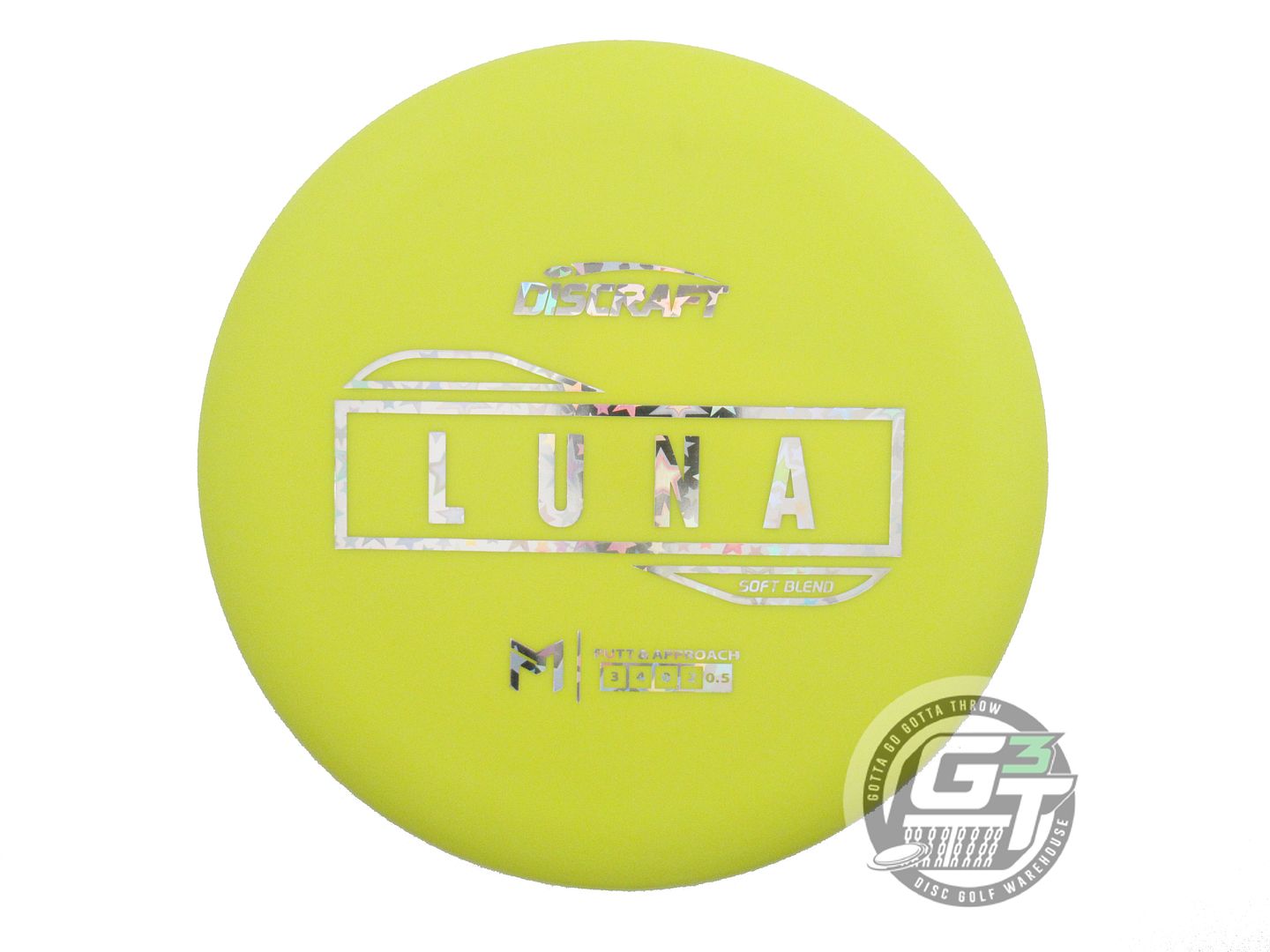 Discraft Paul McBeth Signature Putter Line Soft Luna Putter Golf Disc (Individually Listed)