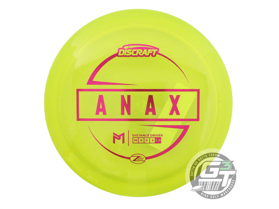 Discraft Paul McBeth Signature Z Lite Anax Distance Driver Golf Disc (Individually Listed)